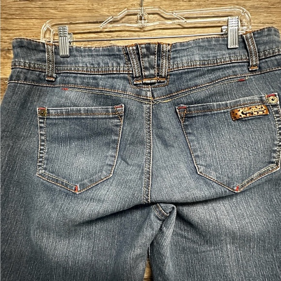 Componix Cropped Blue Ankle Jeans with Relaxed Style Womens 12 - Picture 10 of 10